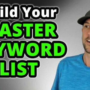 Keyword Research Masterclass: Build Your Master Keyword List