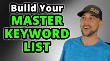 Keyword Research Masterclass: Build Your Master Keyword List